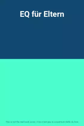 Couverture du produit · EQ für Eltern