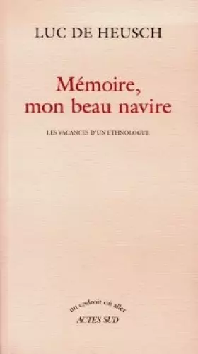 Couverture du produit · Memoire, mon beau navire