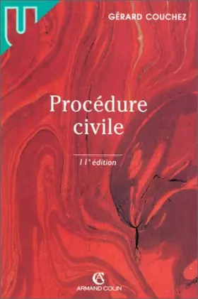 Couverture du produit · Procédure civile