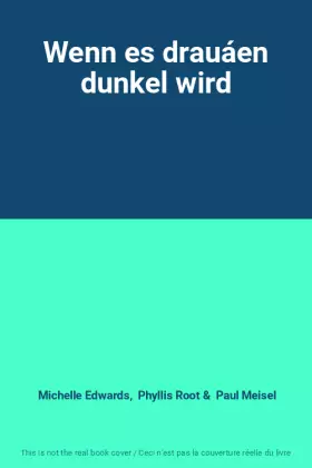 Couverture du produit · Wenn es drauáen dunkel wird