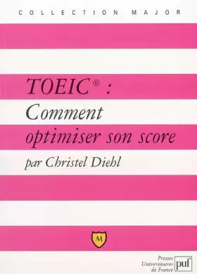 Couverture du produit · TOEIC : Comment optimiser son score ?