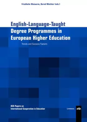 Couverture du produit · English-Language-Taught Degree Programmes in European Higher Education