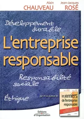 Couverture du produit · L'Entreprise responsable : Responsabilité sociale - Ethique