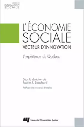 Couverture du produit · ECONOMIE SOCIALE VECTEUR D'INNOVATION