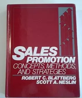 Couverture du produit · Sales Promotion: Concepts, Methods and Strategies
