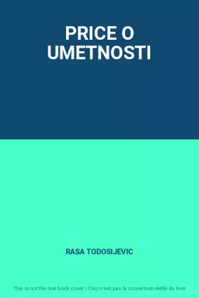 Couverture du produit · PRICE O UMETNOSTI