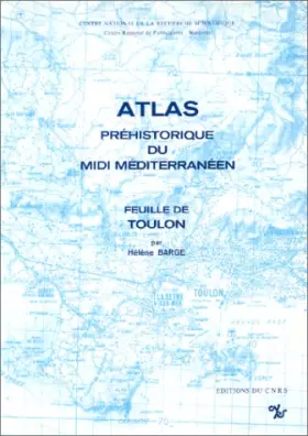 Couverture du produit · Atlas préhistoire. midi méditerranée feuille de Toulon