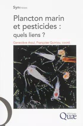 Couverture du produit · Plancton marin et pesticides, quels liens ?