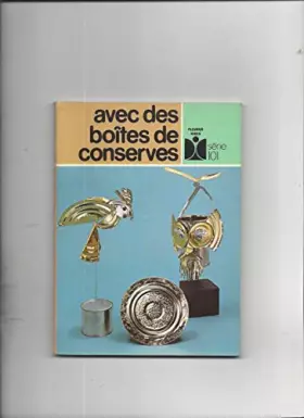 Couverture du produit · Avec des boîtes de conserves