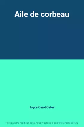 Couverture du produit · Aile de corbeau