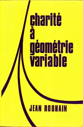 Couverture du produit · Charité a géométrie variable