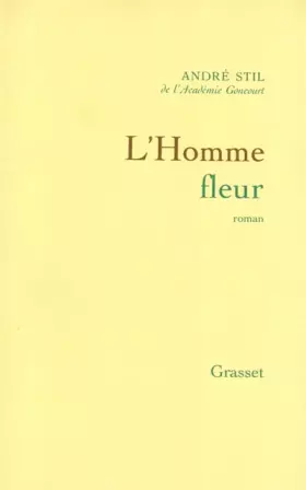 Couverture du produit · L'homme fleur