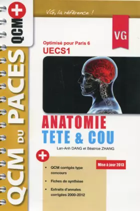 Couverture du produit · Anatomie tête & cou UECS1: Optimisé pour Paris 6