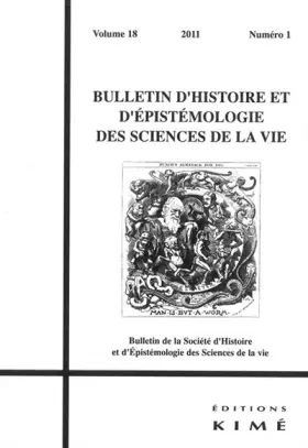 Couverture du produit · Bulletin d'Histoire et d'Epistemologie...18 / 1