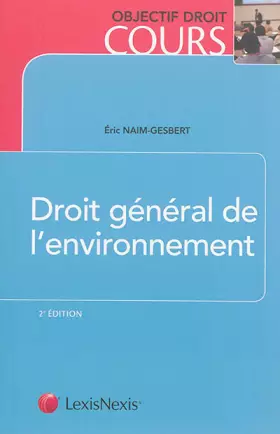 Couverture du produit · Droit général de l'environnement