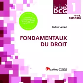 Couverture du produit · DCG 1 Fondamentaux du droit