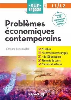 Couverture du produit · Problèmes économiques contemporains
