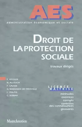 Couverture du produit · Droit de la protection sociale : travaux dirigés