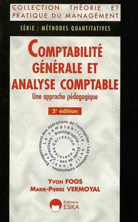 Couverture du produit · Comptabilite generale et analyse comptable (2e ed.). une approche pedagogique