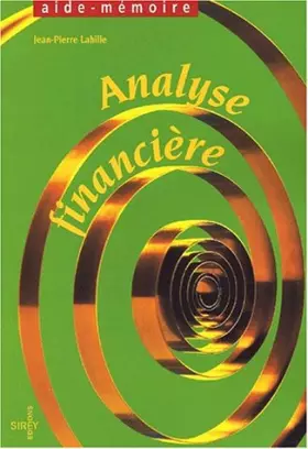 Couverture du produit · Analyse financière