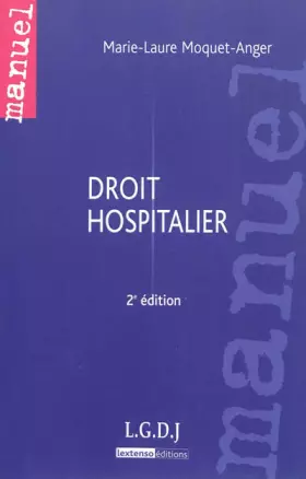 Couverture du produit · Droit hospitalier