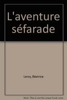 Couverture du produit · L'aventure séfarade