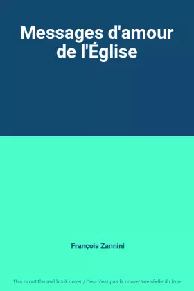 Couverture du produit · Messages d'amour de l'Église
