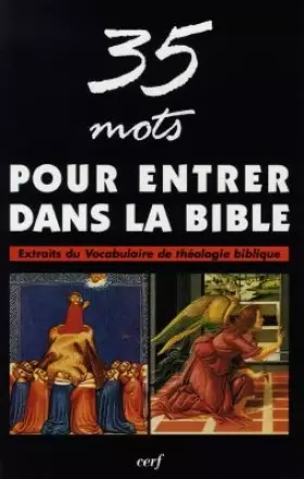 Couverture du produit · 35 mots pour entrer dans la Bible