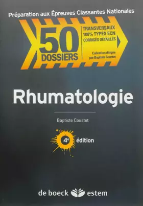 Couverture du produit · Rhumatologie