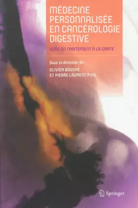 Couverture du produit · Médecine personnalisée en cancérologie digestive: Vers un traitement à la carte.