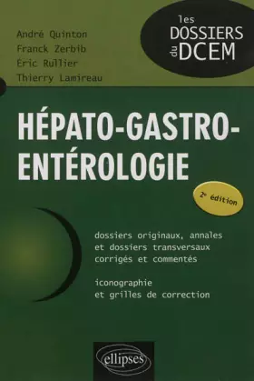 Couverture du produit · Hépato-Gastro-Entérologie