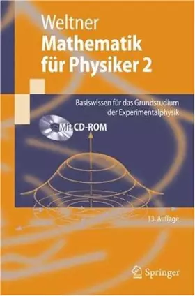 Couverture du produit · Mathematik für Physiker: Basiswissen für das Grundstudium der Experimentalphysik