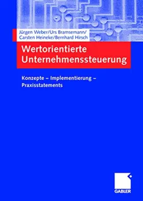 Couverture du produit · Wertorientierte Unternehmenssteuerung.