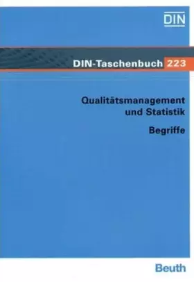 Couverture du produit · Qualitätsmanagement und Statistik. Begriffe.