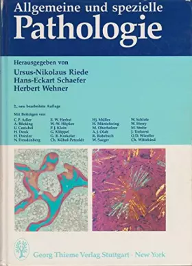 Couverture du produit · Allgemeine und spezielle Pathologie