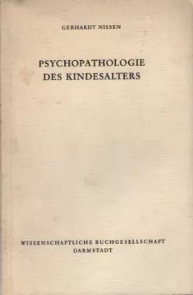 Couverture du produit · Psychopathologie des Kindesalters