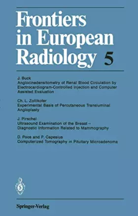 Couverture du produit · Frontiers in European Radiology