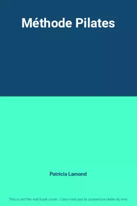 Couverture du produit · Méthode Pilates