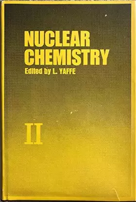 Couverture du produit · Nuclear Chemistry: v. 2