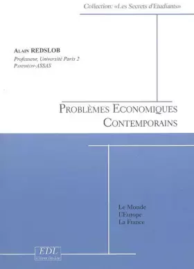 Couverture du produit · Problèmes économiques contemporains