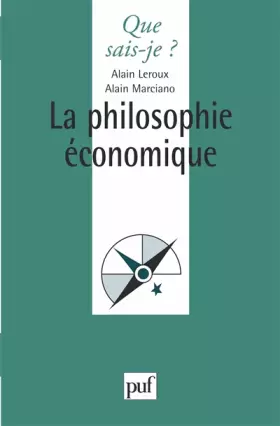 Couverture du produit · La Philosophie économique
