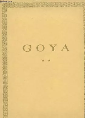 Couverture du produit · GOYA TOME 2
