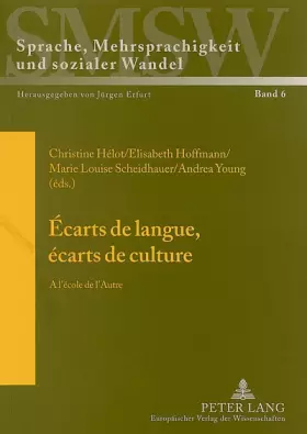 Couverture du produit · Écarts de langue, écarts de culture: A l'école de l'Autre