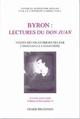 Couverture du produit · Byron. Lecture du Don Juan