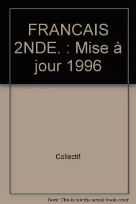 Couverture du produit · Le Français en seconde