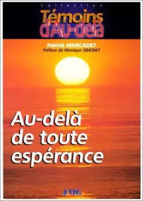 Couverture du produit · Au delà de toute espérance