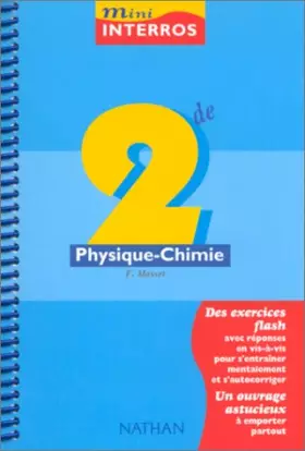 Couverture du produit · Mini-interros, physique et chimie niveau seconde
