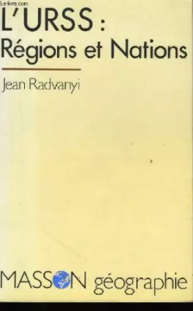 Couverture du produit · URSS . REGIONS ET NATIONS