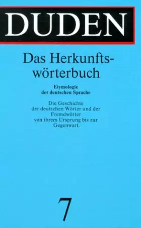 Couverture du produit · Herkunftsworterbuch
