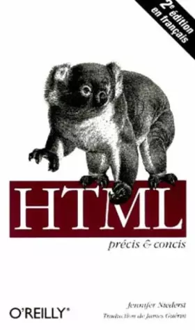 Couverture du produit · HTML : Précis & Concis